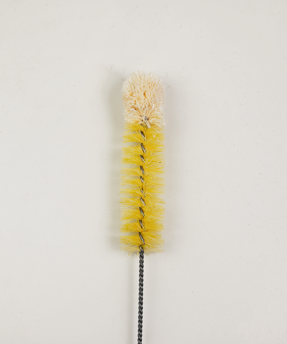 Natural by Hillbrush Bottle Brush – 20mm Diameter (Tampico & Cotton)